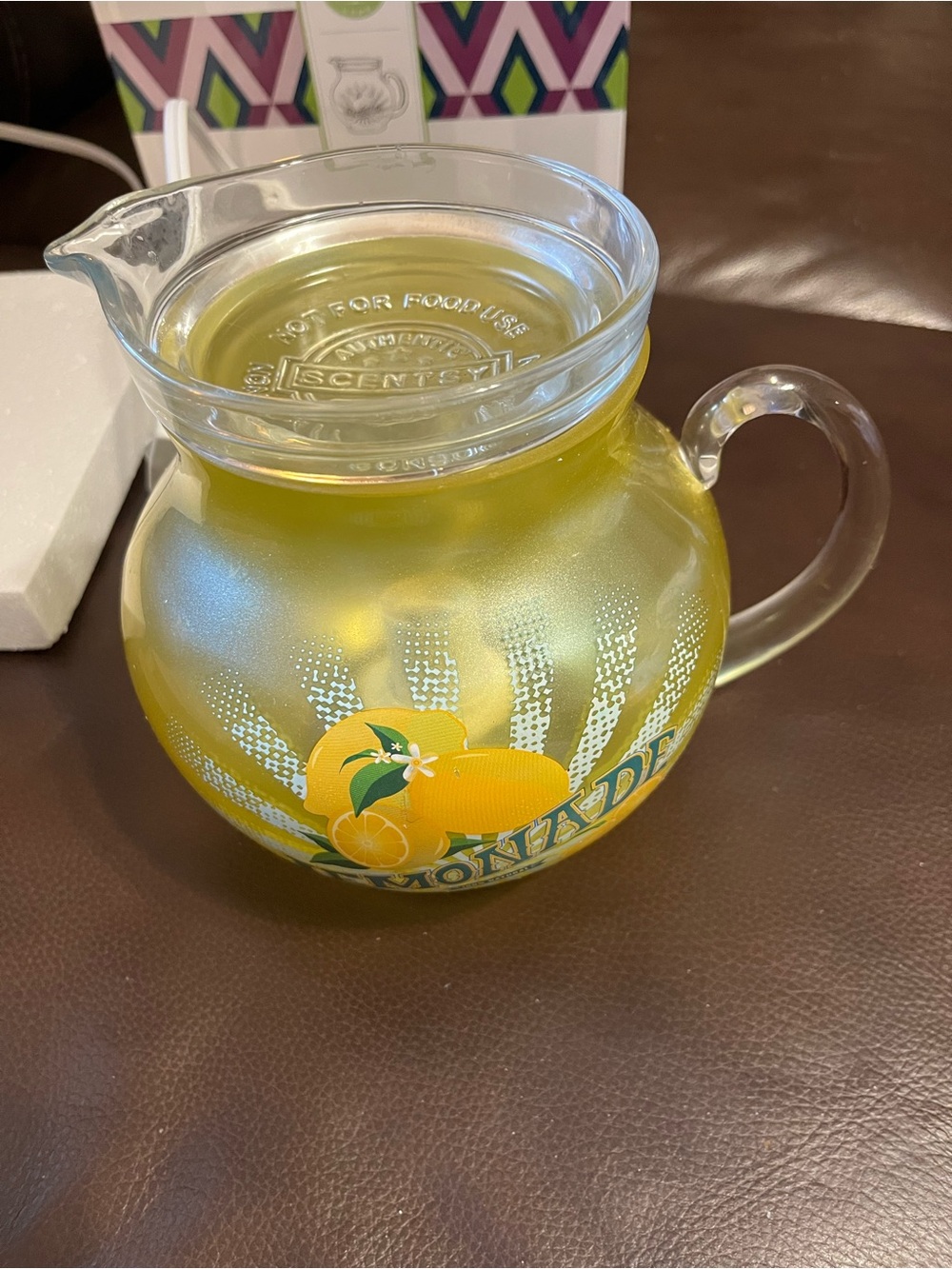 Brand New in Box Never Used Retired July 2019 Lemonade Pitcher Wax Warmer